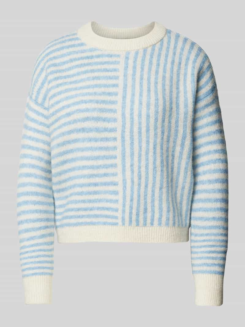 Vero Moda Regular fit gebreide pullover met streepmotief, model 'URANUS'