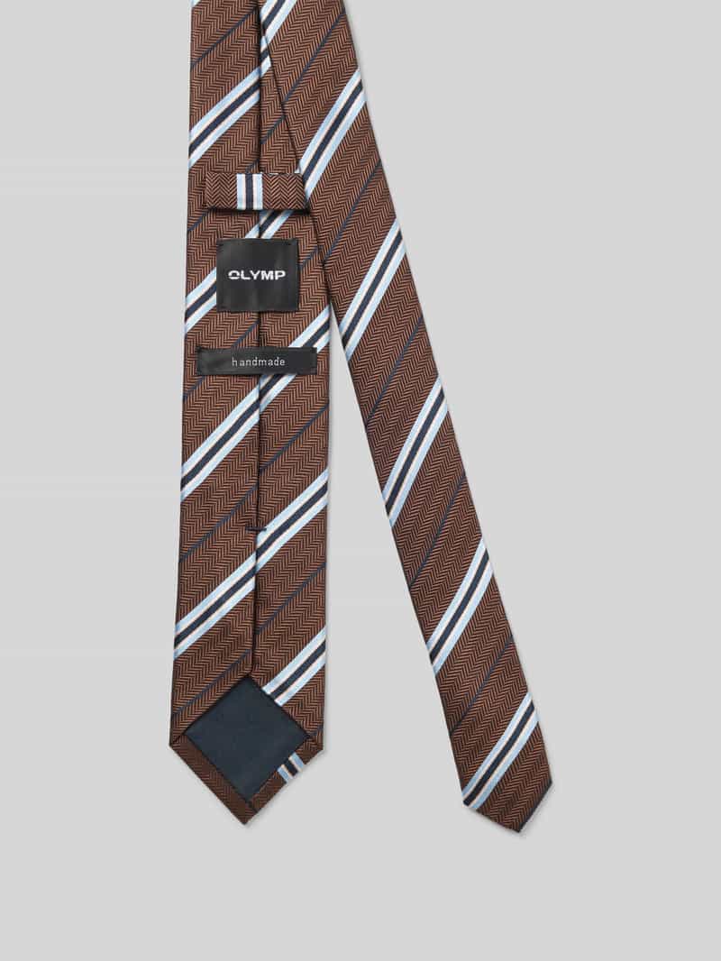 Olymp Stropdas met labeldetail