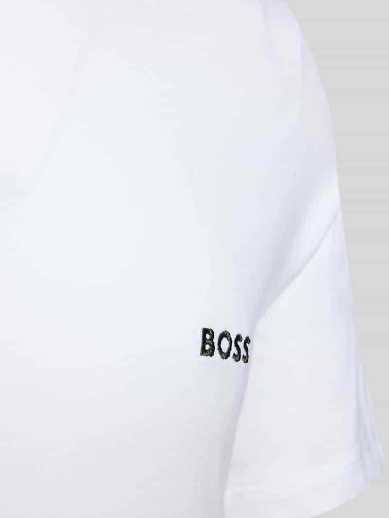 Boss Regular fit T-shirt van puur katoen in een set van 3 stuks