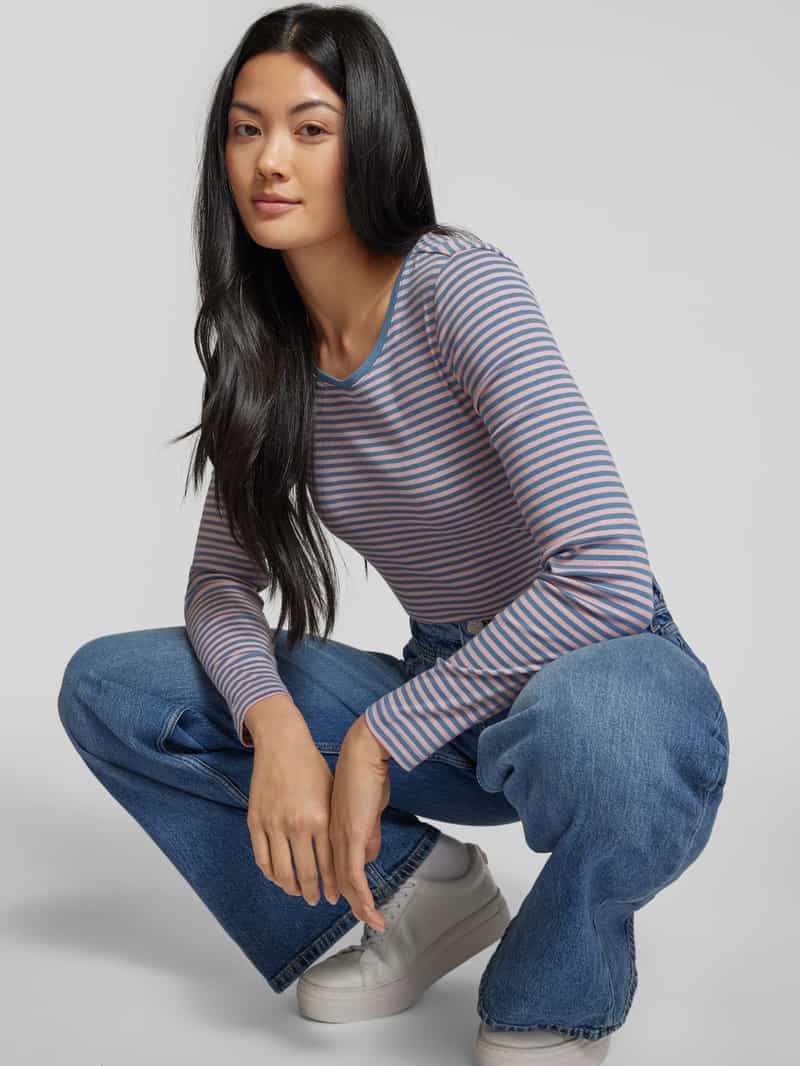 Christian Berg Woman Regular fit shirt met lange mouwen van puur katoen