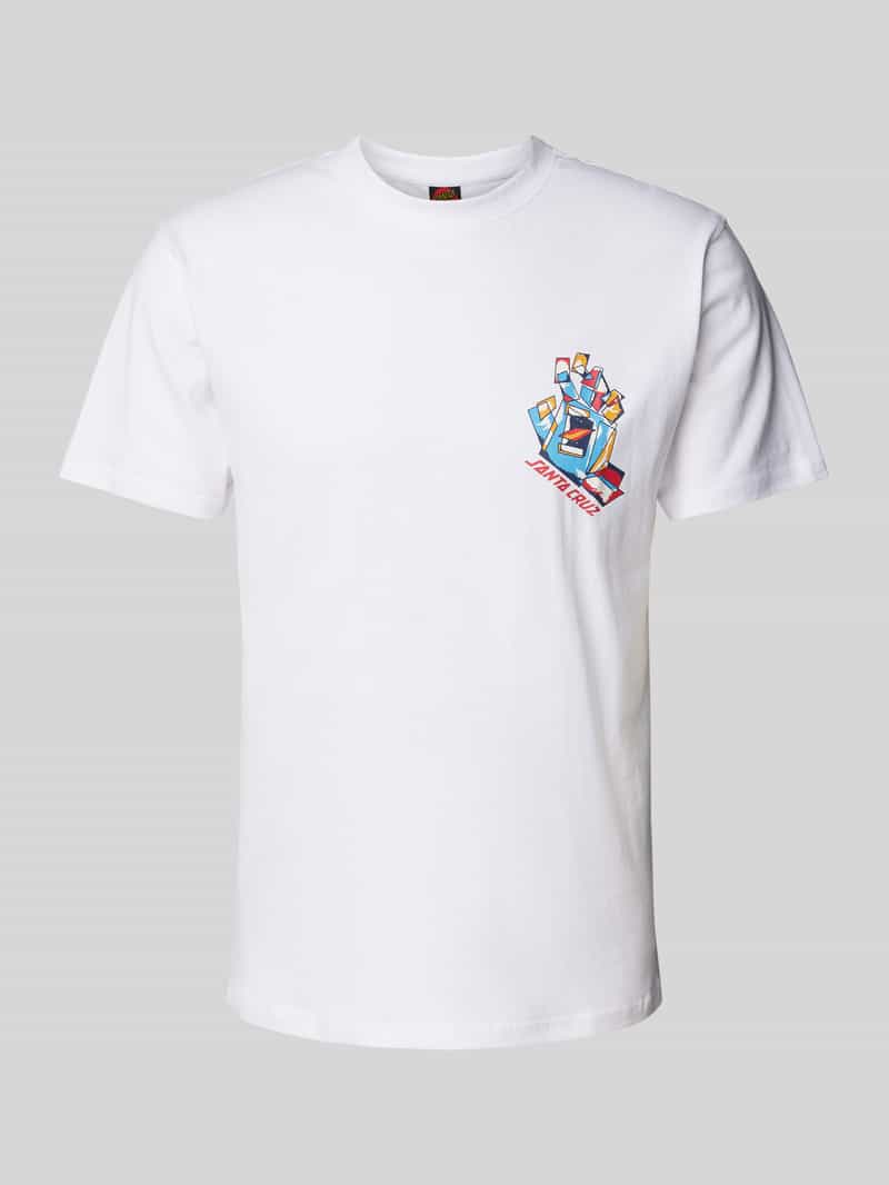 Santa Cruz T-shirt met labelprint