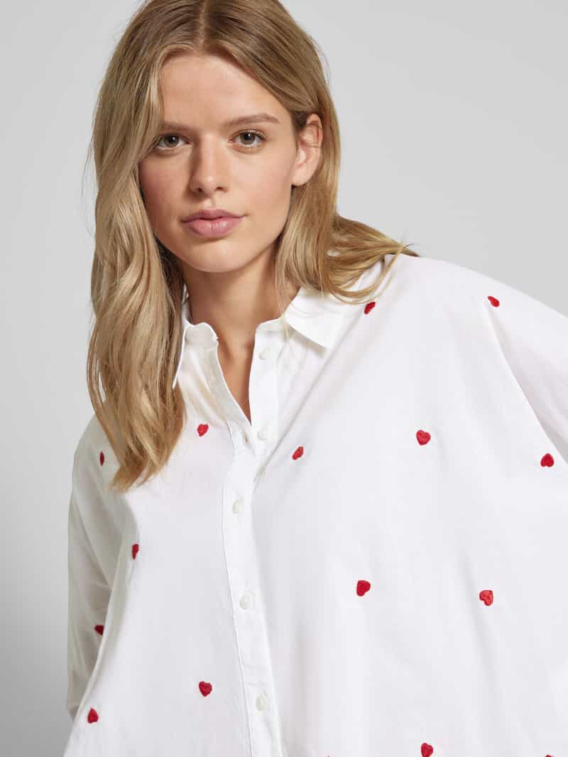 Only Overhemdblouse met knoopsluiting model 'LINA'