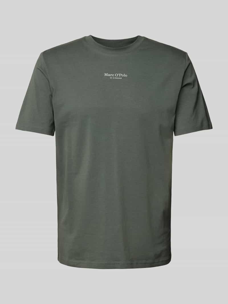 Marc O'Polo Regular fit T-shirt van puur katoen