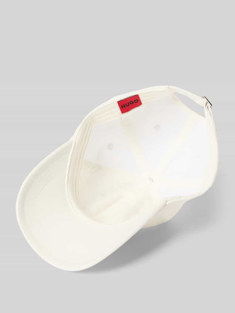 HUGO Baseballpet met structuurmotief model 'Mett'