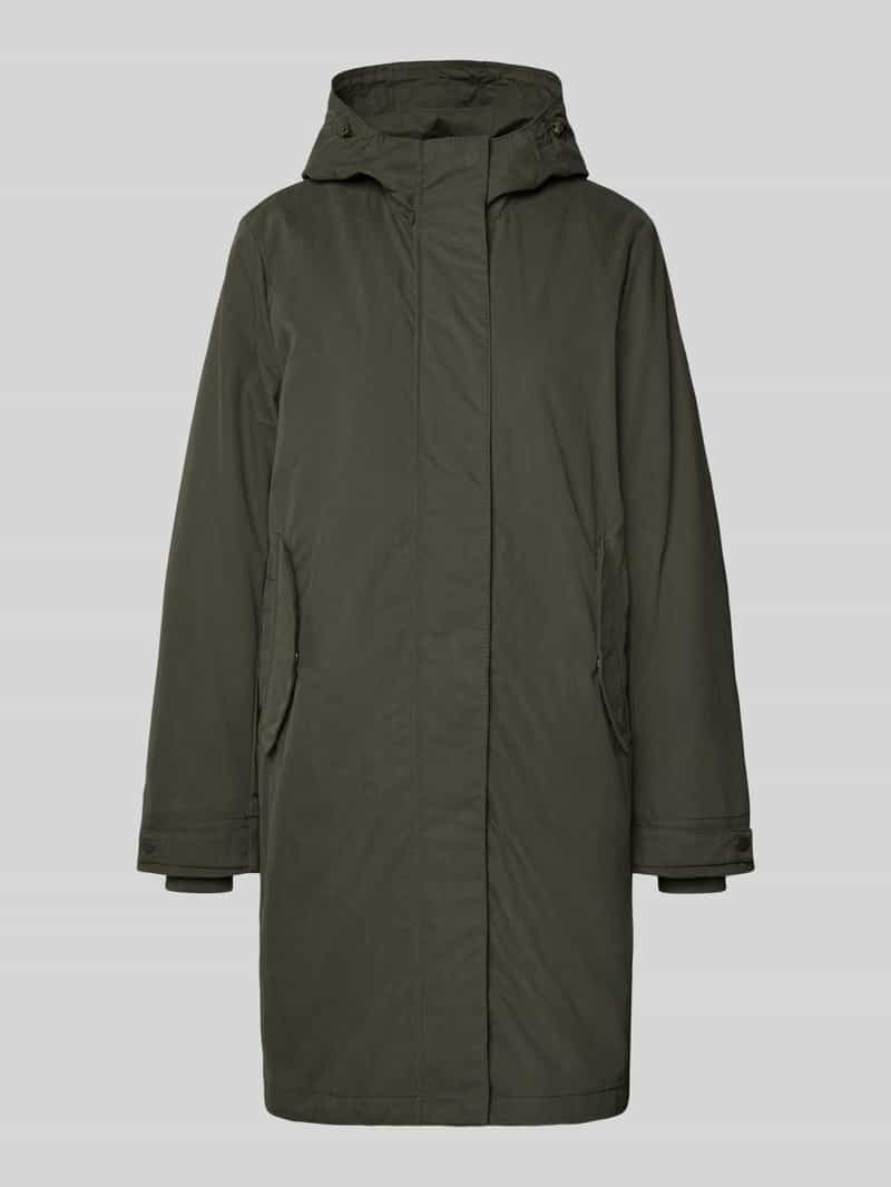 camel active Parka met uitneembare voering in luipaarddesign