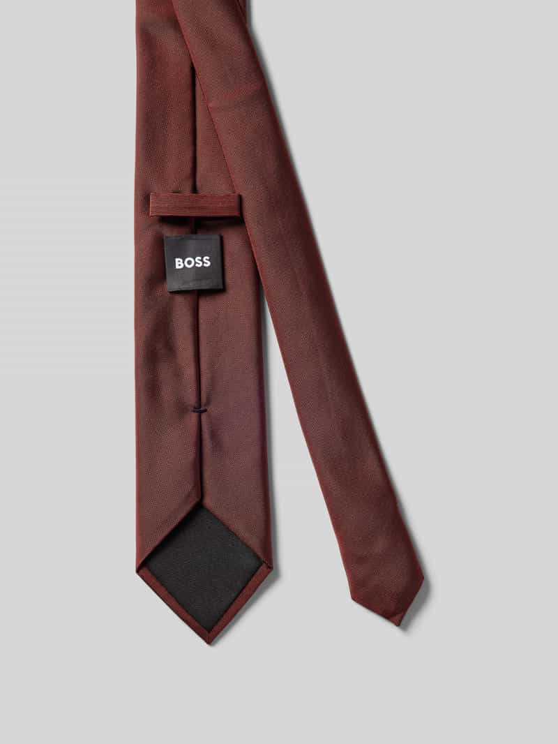 Boss Stropdas met labelpatch