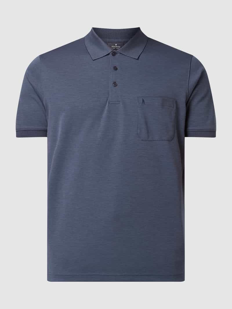 RAGMAN Poloshirt met borstzak