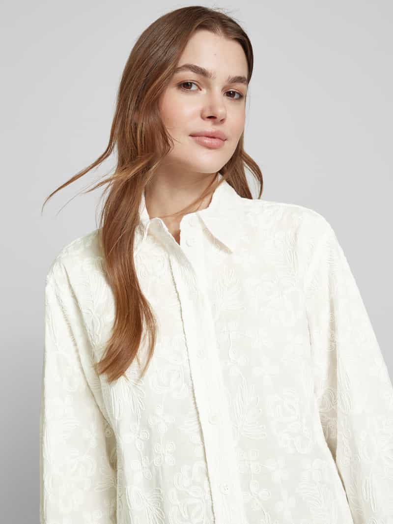 JAKE*S STUDIO WOMAN Regular fit blouse met motiefstitching
