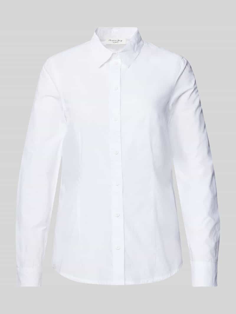 Christian Berg Woman Regular fit overhemdblouse met overhemdkraag