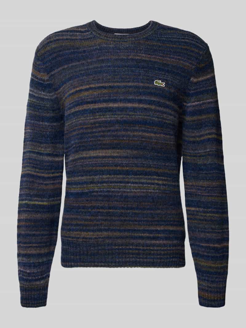 Lacoste Regular fit gebreide pullover van wolmix