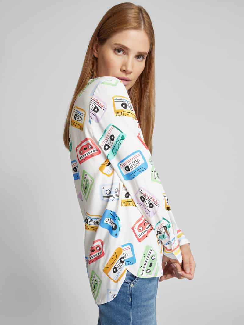 herzensangelegenheit Blouseshirt met V-hals