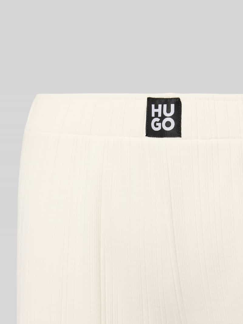 HUGO Pyjamabroek met labeldetail