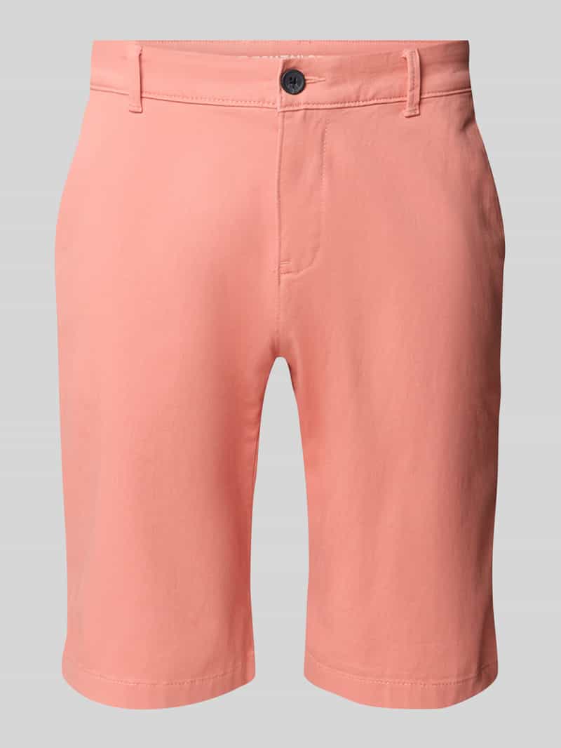 Tom Tailor Slim fit korte chino van katoenmix