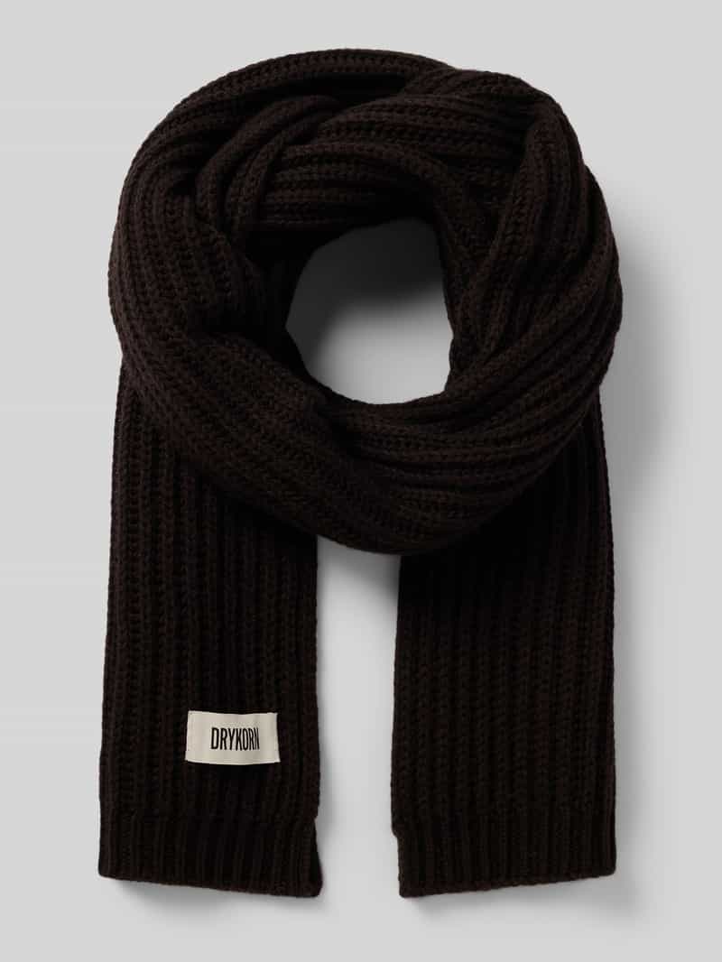 drykorn Sjaal met labeldetail model 'CRONICA'