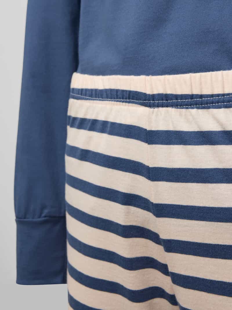 Schiesser Regular fit pyjama van puur katoen model 'Schlafan'