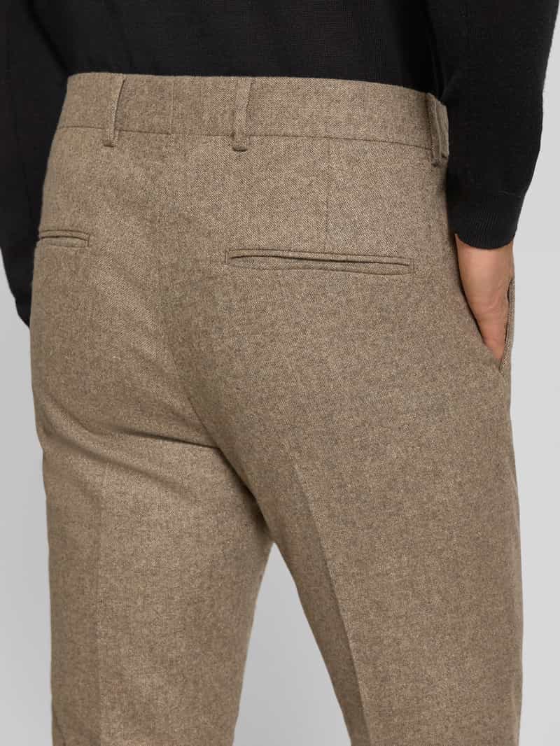 Tiger Of Sweden Pantalon met persplooien model 'Tenuta'