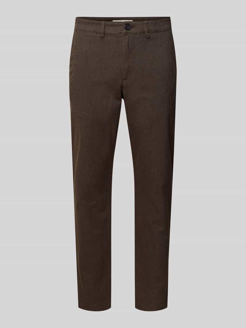 Selected Homme Slim fit chino van katoenmix model '175 BRUSHED'