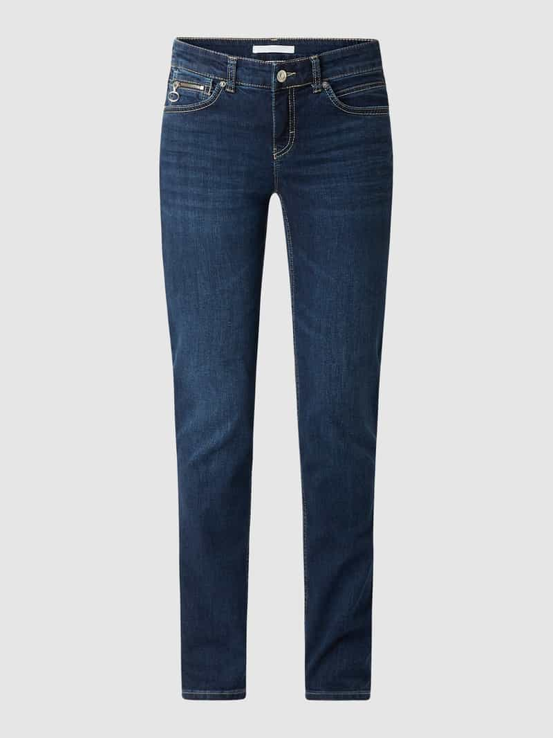 MAC Slim fit jeans met ritszak