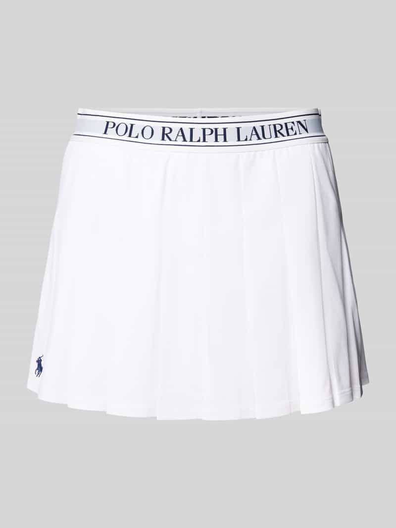 Polo Ralph Lauren Minirok met plooien en elastische band
