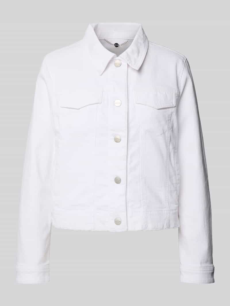 Marc Cain Regular fit jeansjack met borstzakken