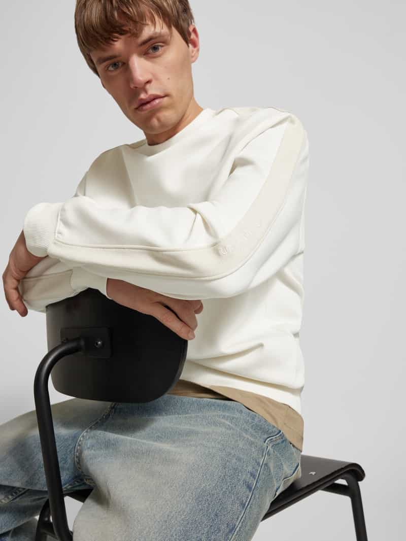 Calvin Klein Jeans Oversized sweatshirt van katoenmix