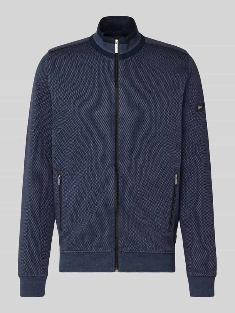 Bugatti Sweatjack met ribboorden