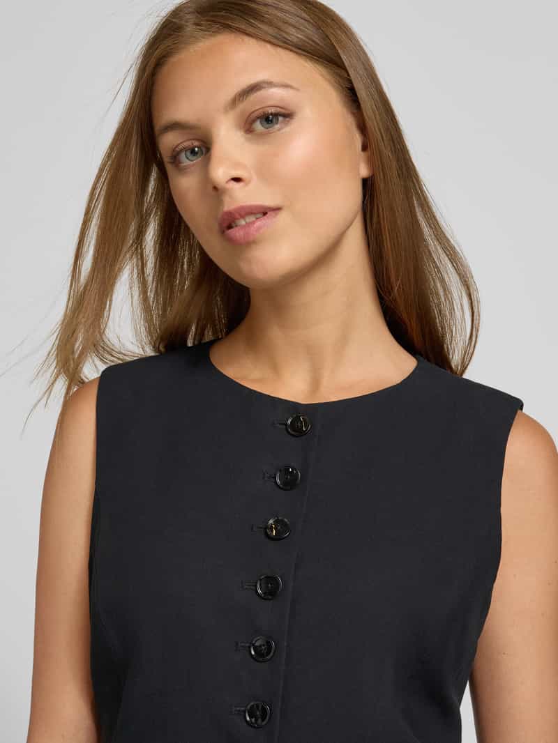 Opus Wide fit stoffen broek van modalmix model 'Marou'