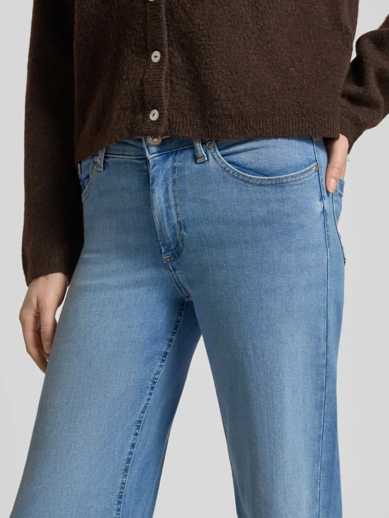 Only straight fit jeans van katoenmix model 'BLUSH' jeansblauw, foto 4