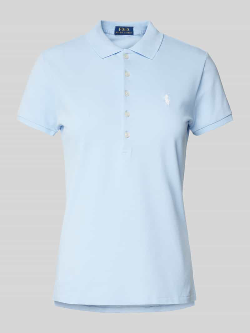 Polo Ralph Lauren Poloshirt met labelstitching, model 'JULIE'