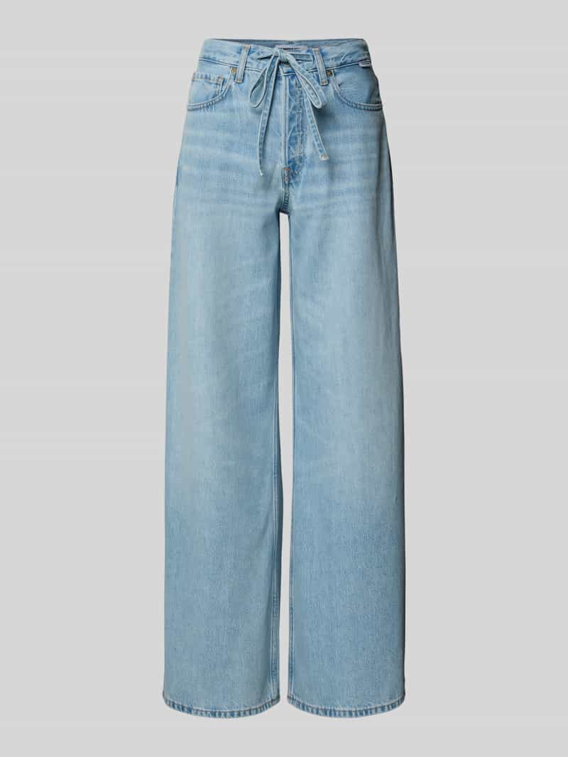 Loose fit jeans van mix van katoen en lyocell Model 'ASTRAEAAS'