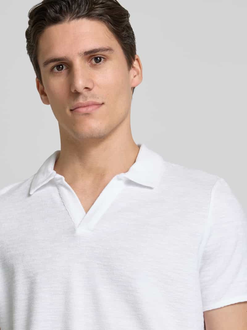 JOOP! JEANS Regular fit poloshirt met V-hals model 'Antal'