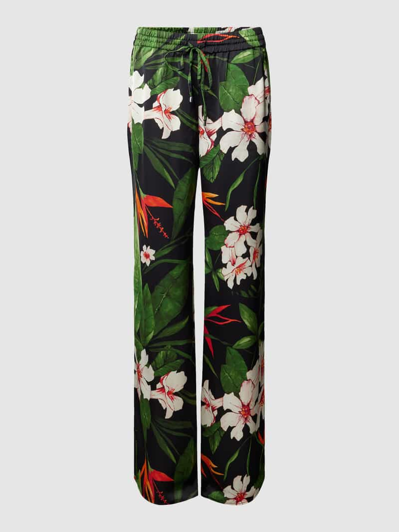 Lauren Ralph Lauren Stoffen broek met all-over bloemenmotief