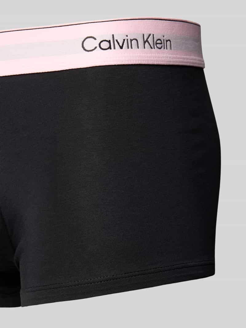 Calvin Klein Underwear Boxershort met elastische band met logo in een set van 5 stuks