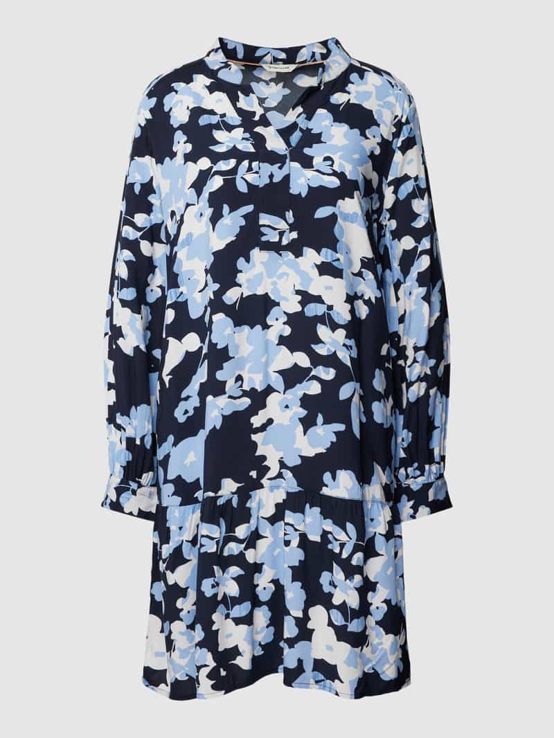 Tom Tailor Mini-jurk van viscose met all-over motief