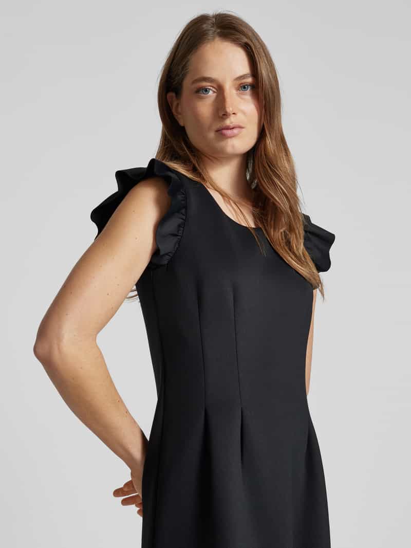 Rich & Royal Mini-jurk met ronde hals