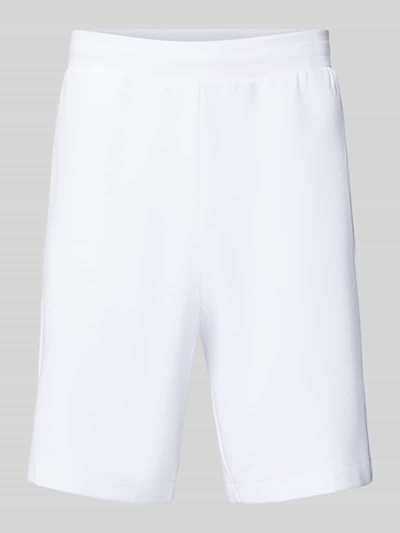 Ea7 Emporio Armani Herren Weiss Shorts Mit Elastischem Bund In Größe Xxl