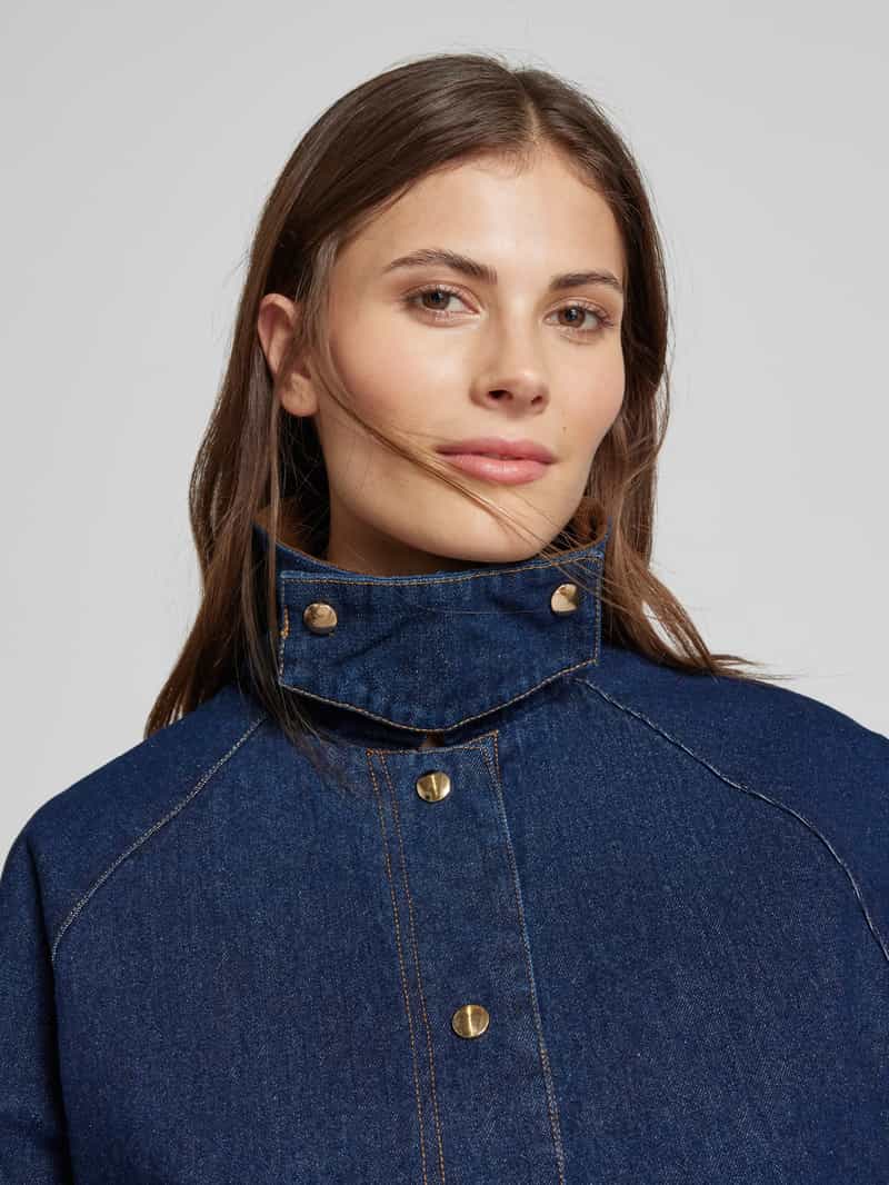 NEO NOIR Jeansjack met opgestikte klepzakken model 'Vista'