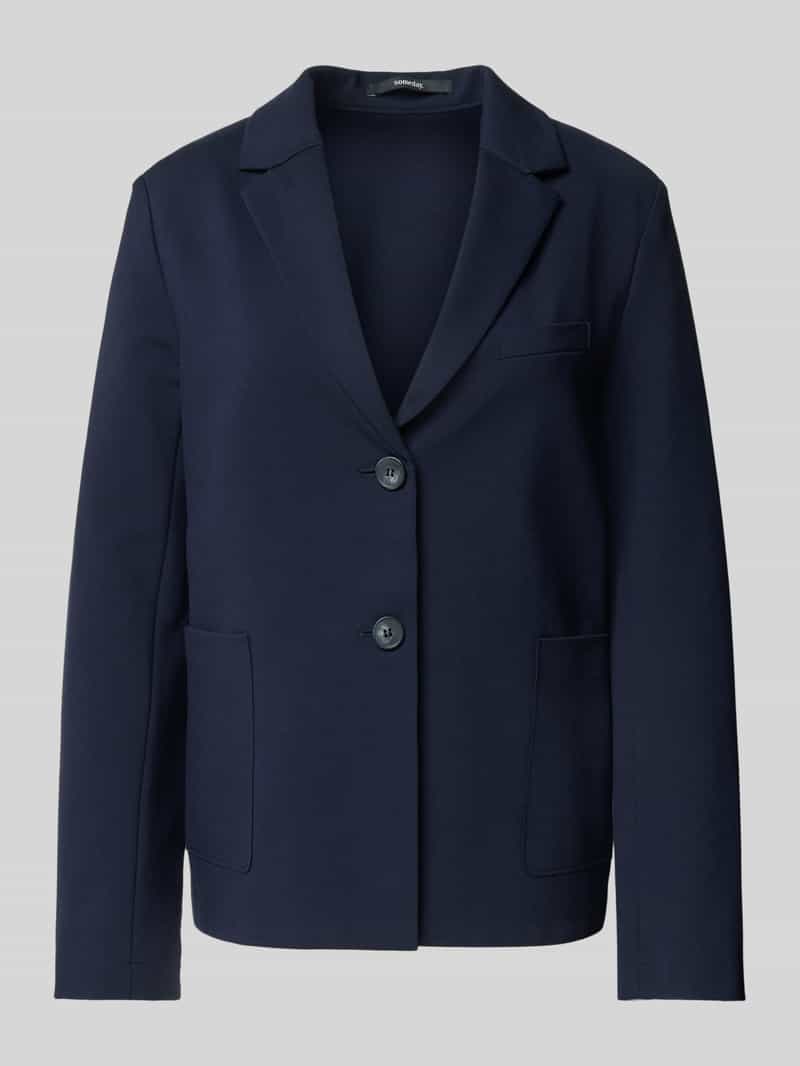 Blazer met opgestikte zakken, model 'Nalou'