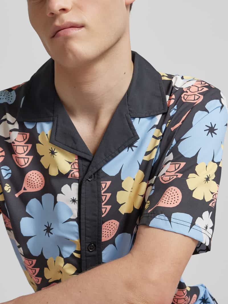 Ellesse Regular fit vrijetijdsoverhemd met bloemenprint model 'LUMI'