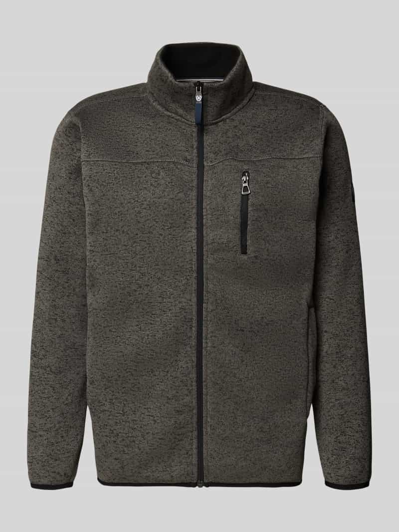 Lerros Sweatjack met opstaande kraag