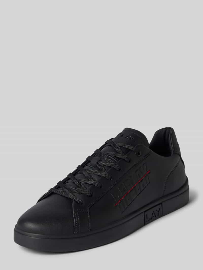 sneakers met labelstitching model 'POLYS'