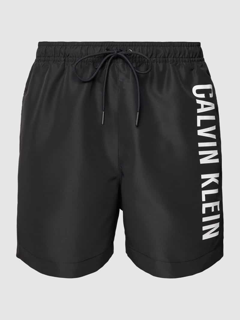 Calvin Klein Underwear Zwembroek met labelprint