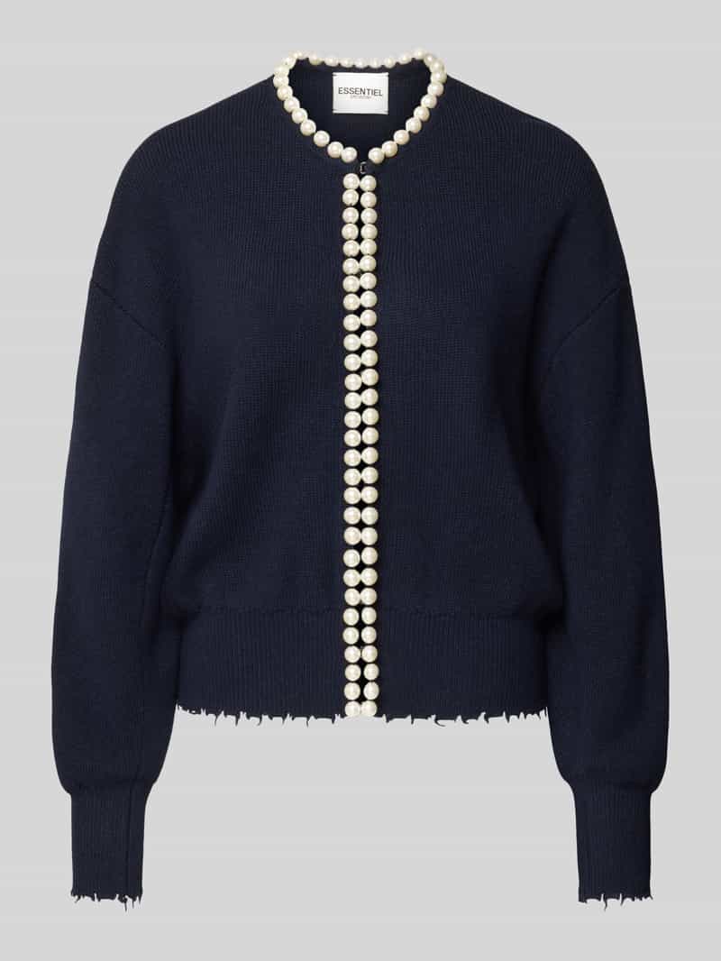 Essentiel Antwerp Comfort fit gebreid jack van wolmix met kasjmier model 'IDEAS'