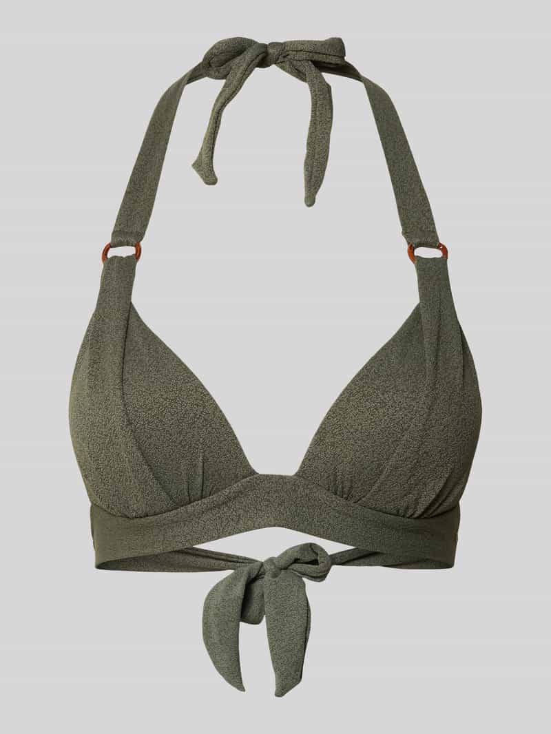 Bikinitop met Labeldetail Model 'MAHO'