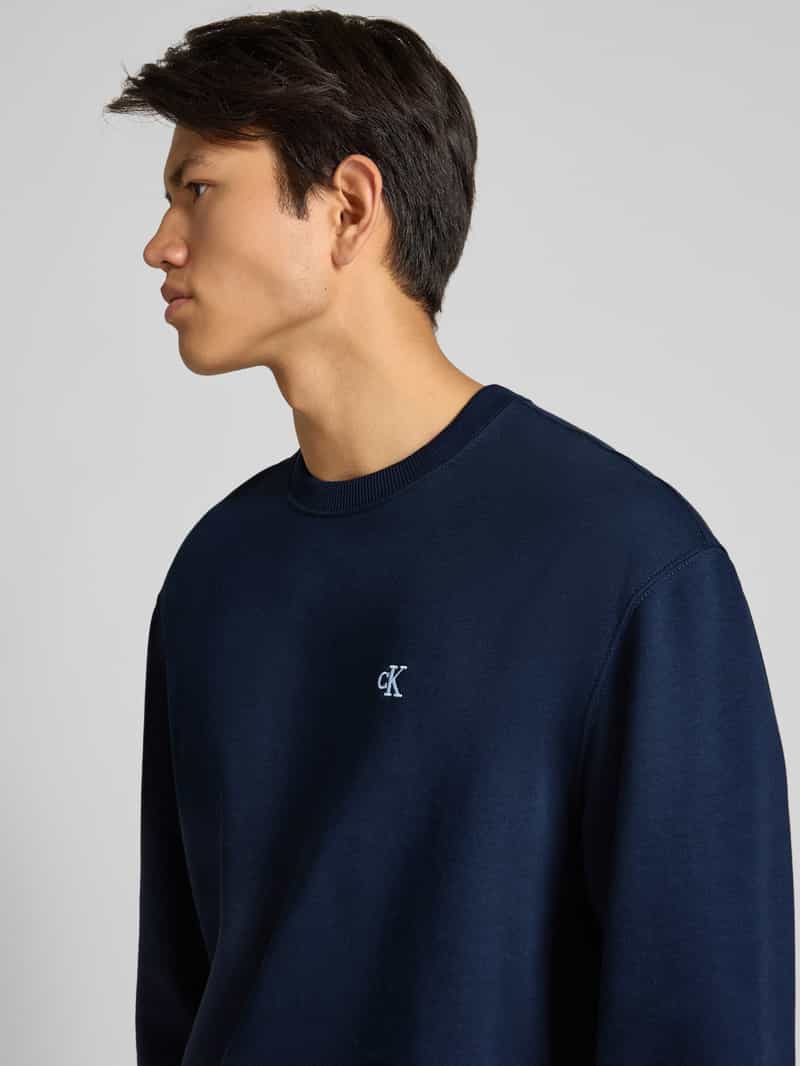 Calvin Klein Jeans Sweatshirt met labelstitching