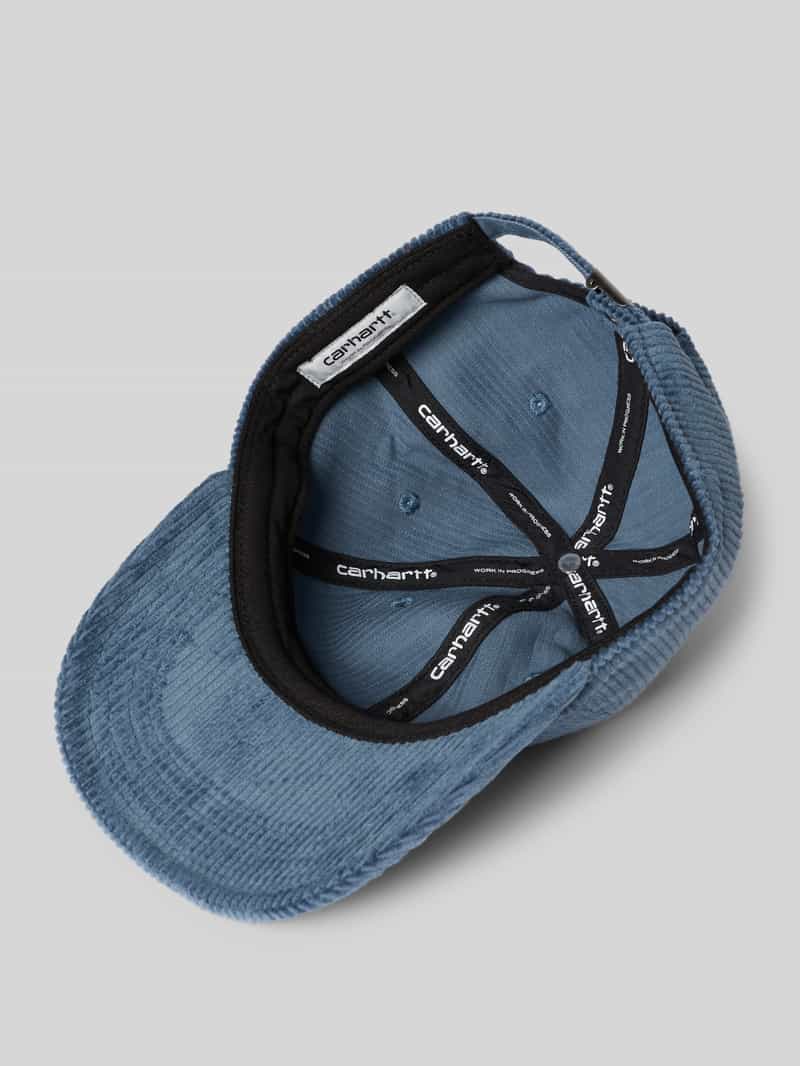 Carhartt Work In Progress Baseballpet met labelstitching