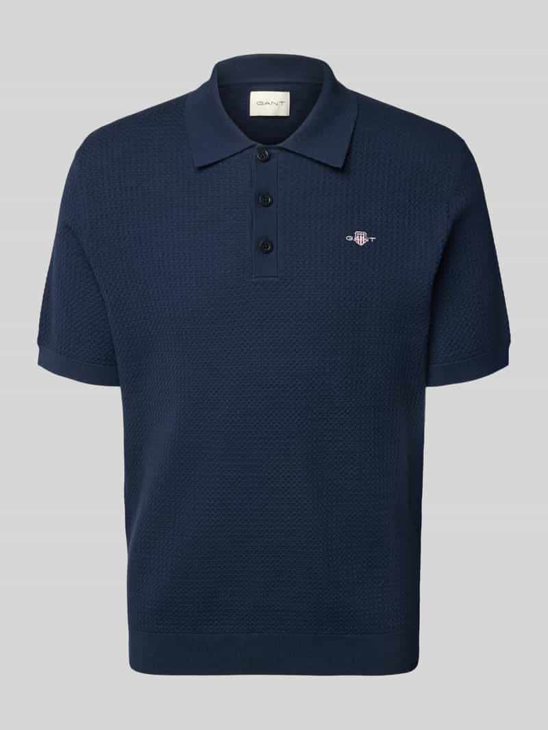 Gant Poloshirt met labelstitching