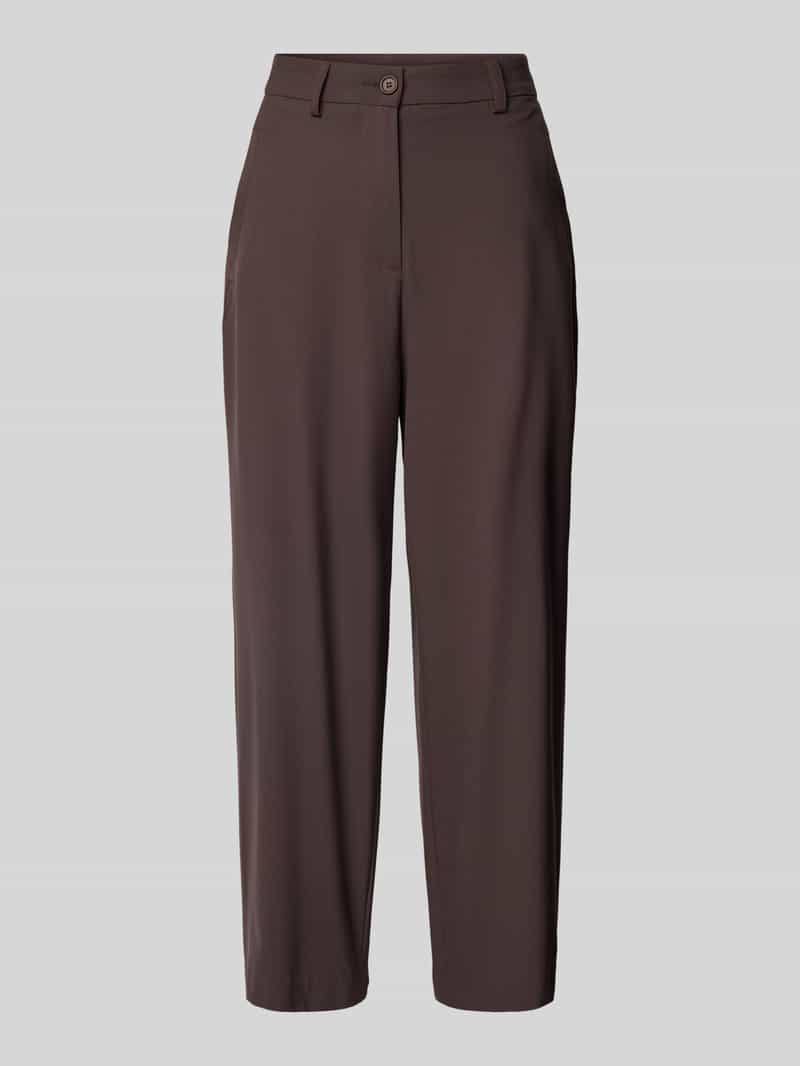American vintage Tapered fit stoffen broek met ceintuurlussen model 'KABIRD'