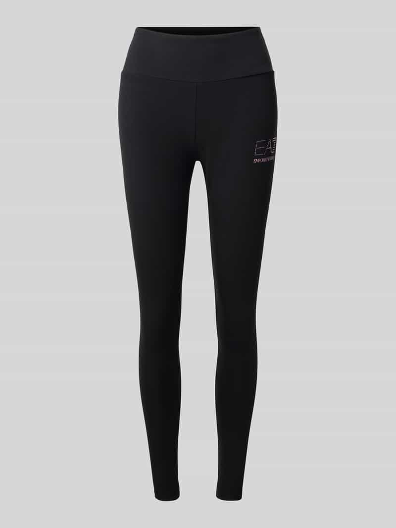 EA7 Emporio Armani Legging met labeldetail en elastische band