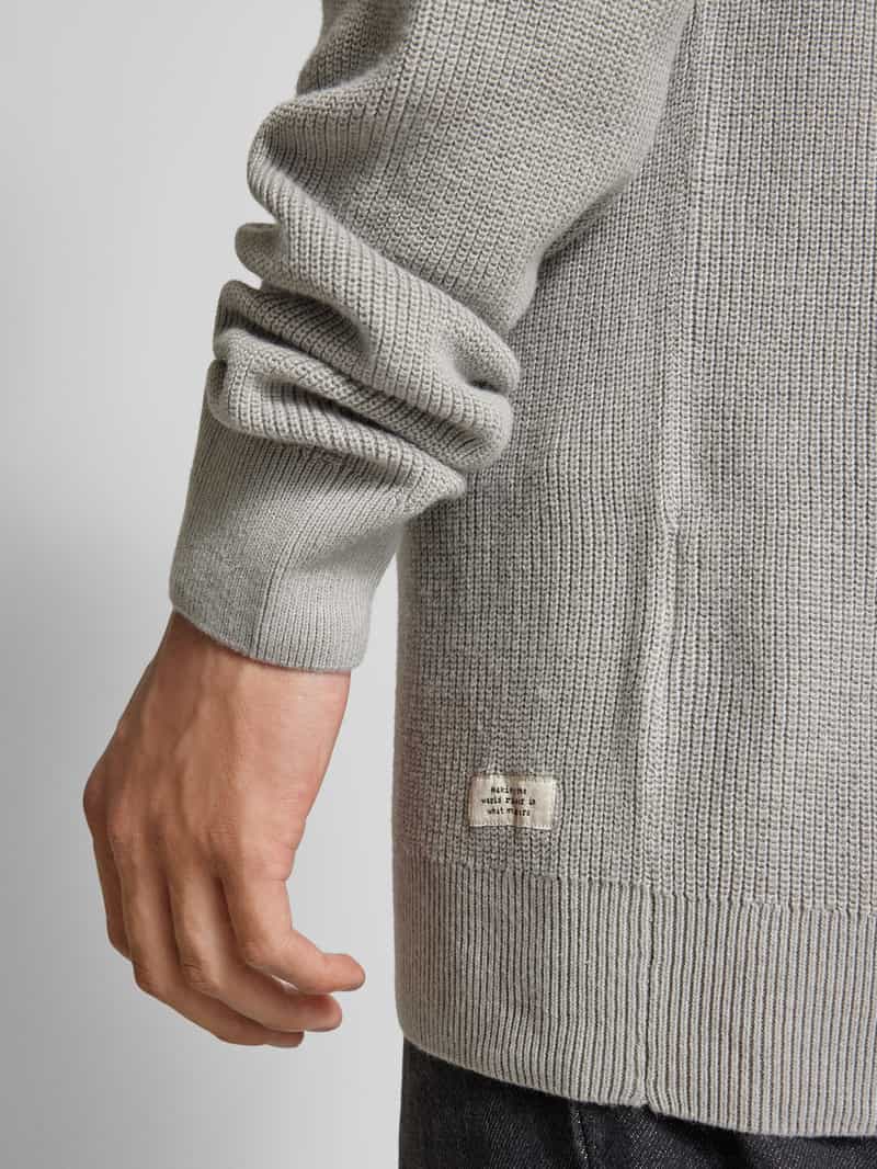 Blend Gebreide pullover met schipperskraag model 'Codford'